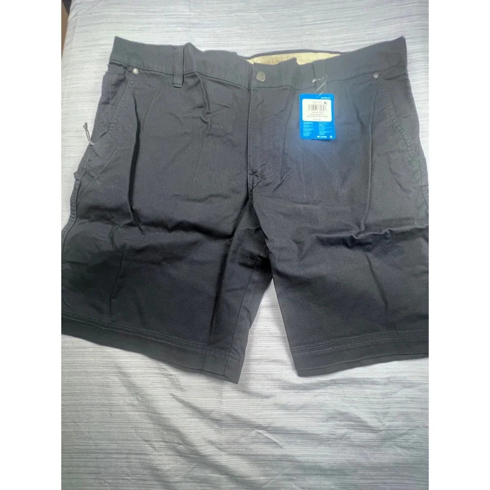 Columbia Mens Flex ROC Shorts 42 Dark Navy AM0184-439 UPF 50 Utility 10 Inseam